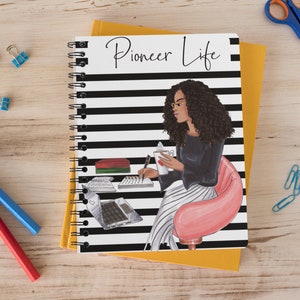 JW Notebook, JW Pioneer Gift,  Spiritual Thoughts Notebook, Pioneer School, JW Gift, Pioneer Gift