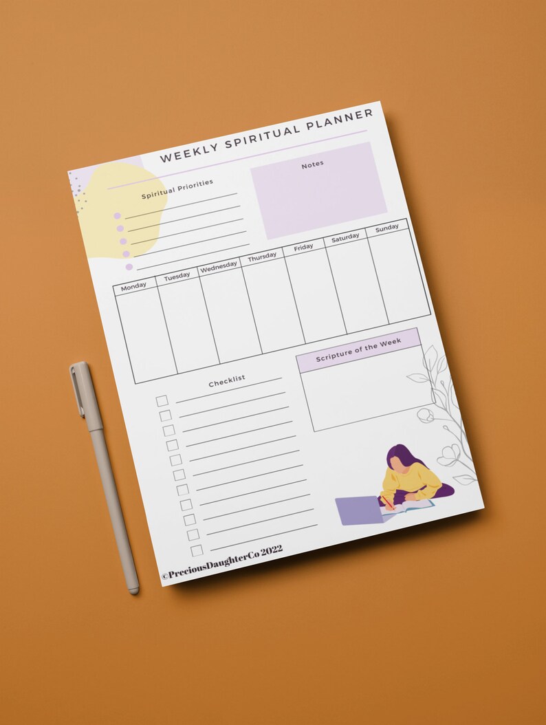 JW Weekly Planner, Weekly Planner, JW Weekly Planner, Jw Ministry, Jw