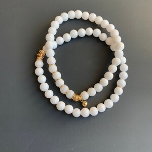 lovers bracelet/  healing properties/ beaded bracelet for her/ aesthetic/ gold fill/friendship/ birthday present for her/ valentines gift