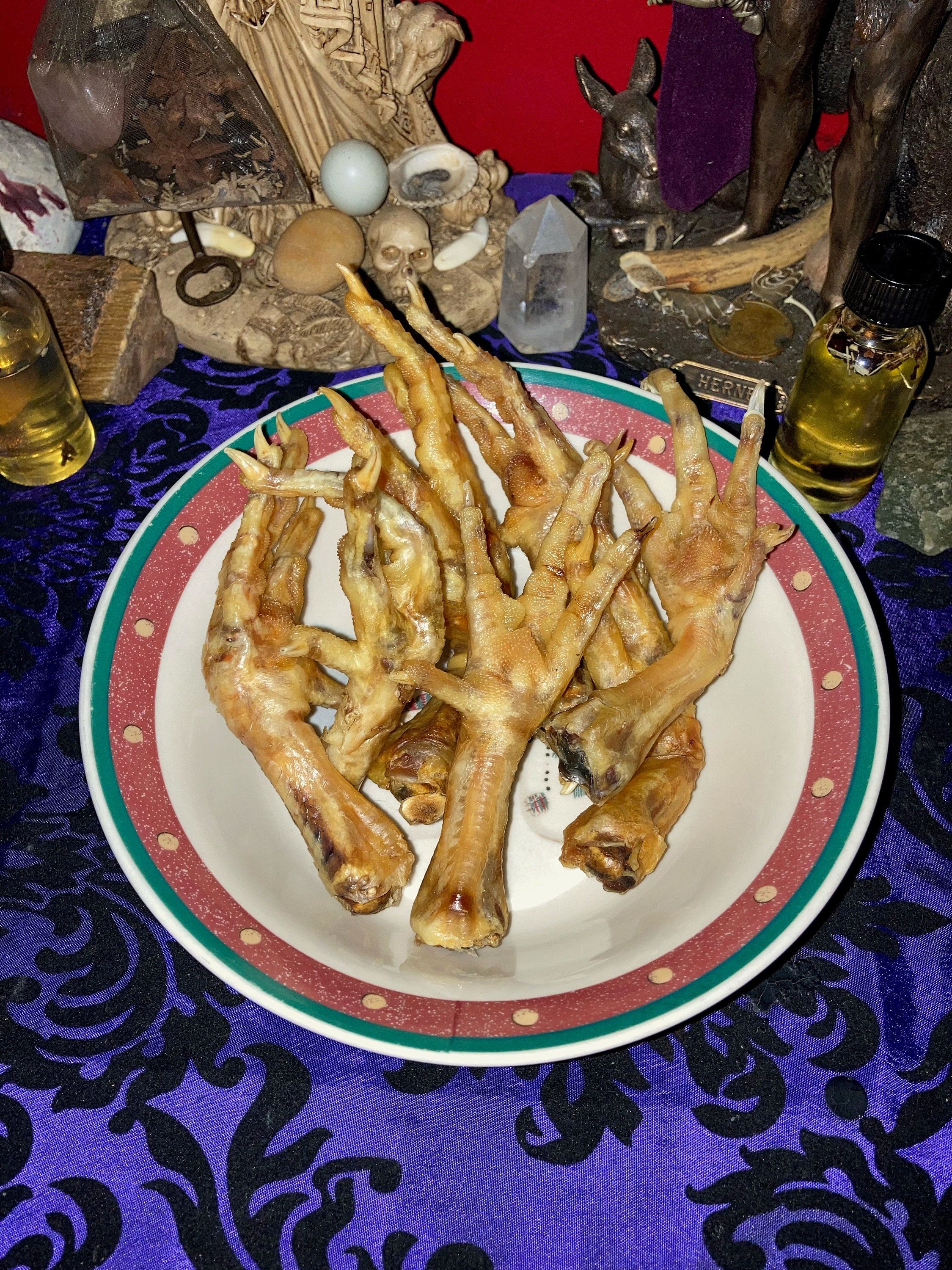 Dried Chicken Feet Etsy