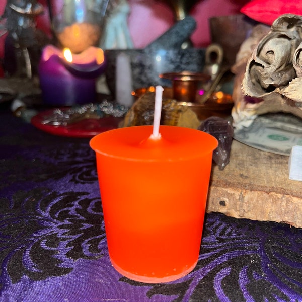 Orange Votive Candles