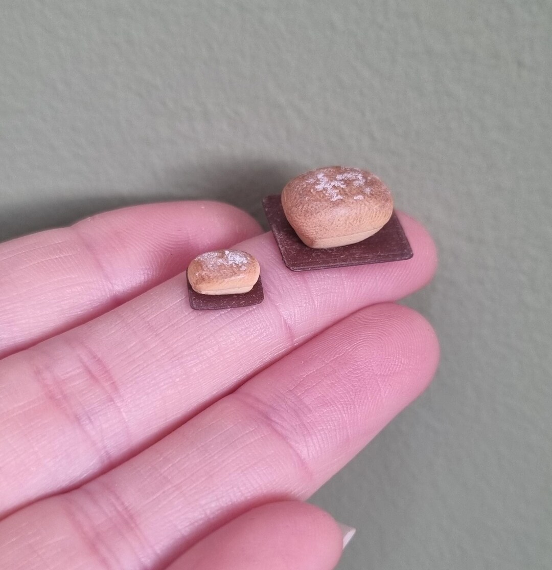 Toast in miniatura per casa delle bambole: modello di pane in scala 1/12 - Italia