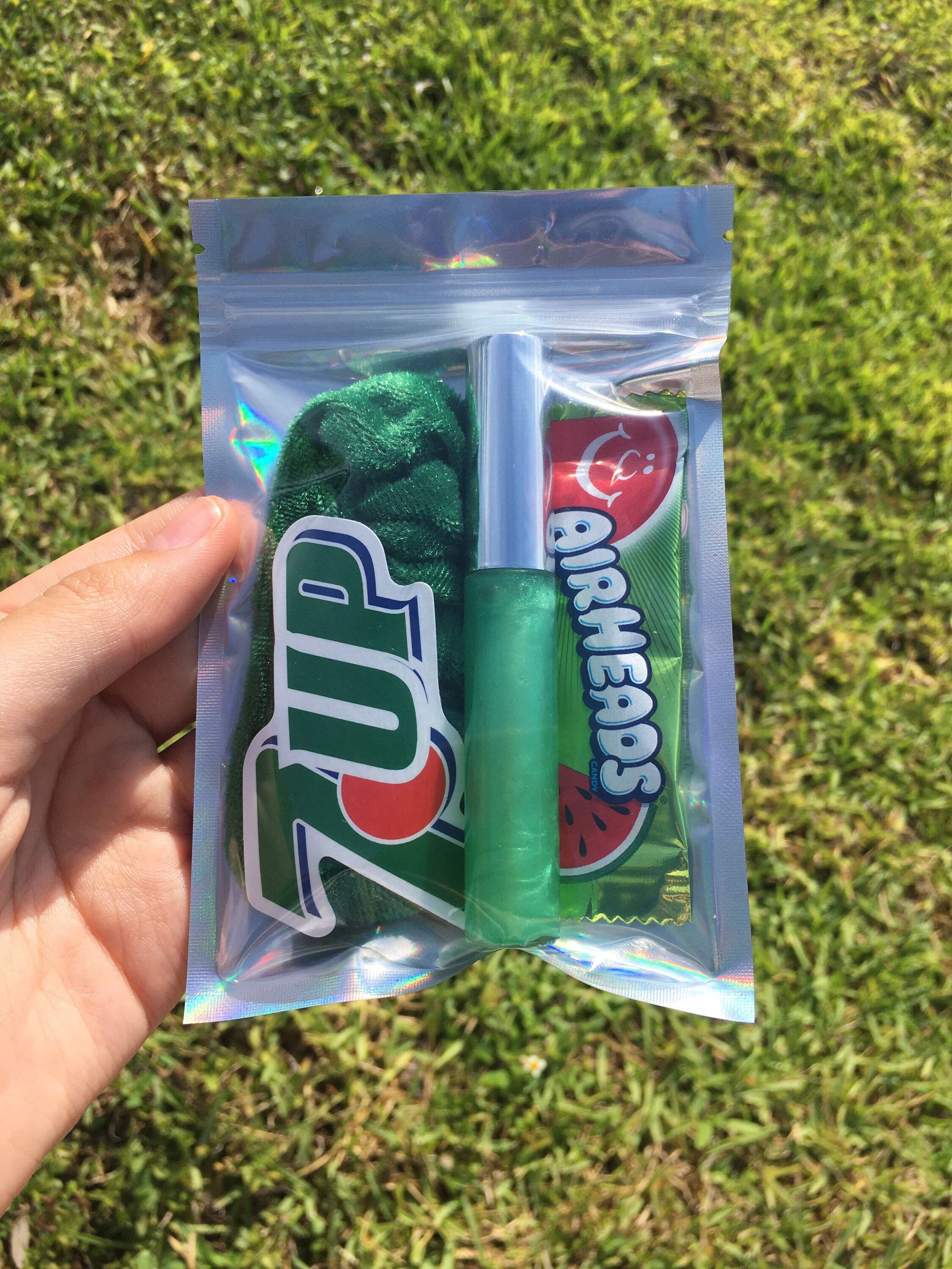 Green lipgloss bundle Etsy