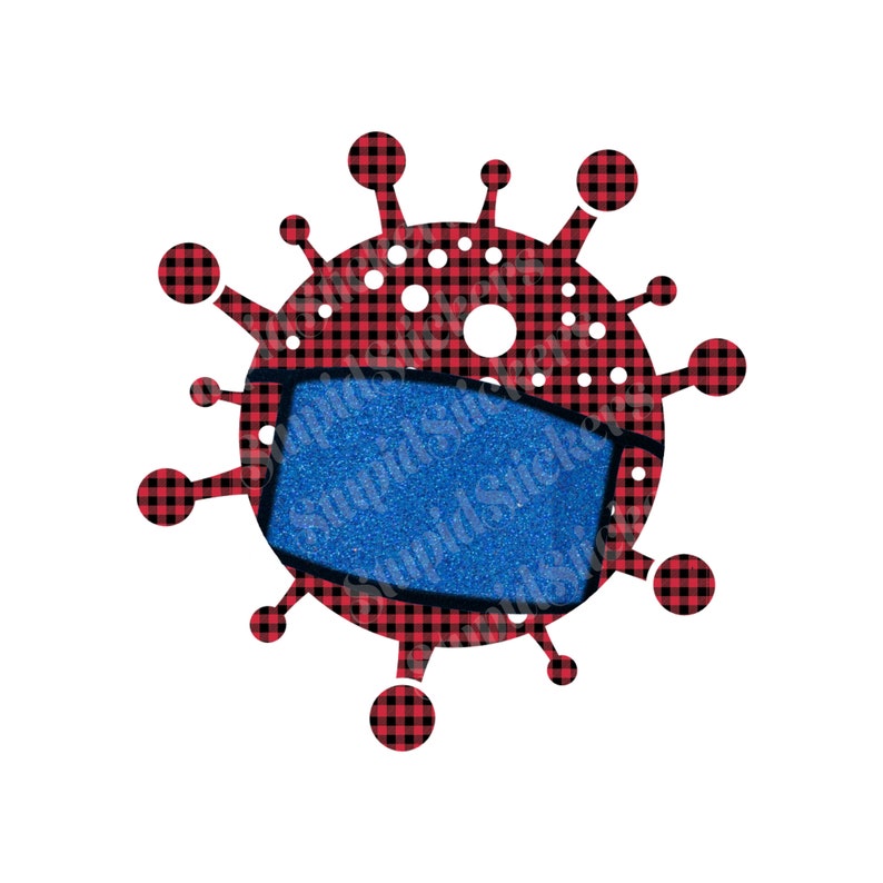 Coronavirus With mask Sublimation Shirt design