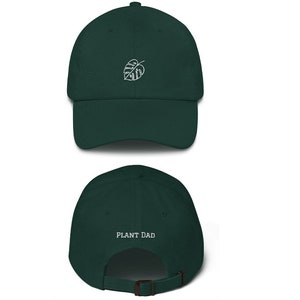 Plant Dad Hat, Dad Hat, Monstera Hat, Plant Dad, Plant Lover Gift, Plant Daddy, Plant Gifts, Plant Gift, Hat, Dad Hats, Plant Hat, Monstera