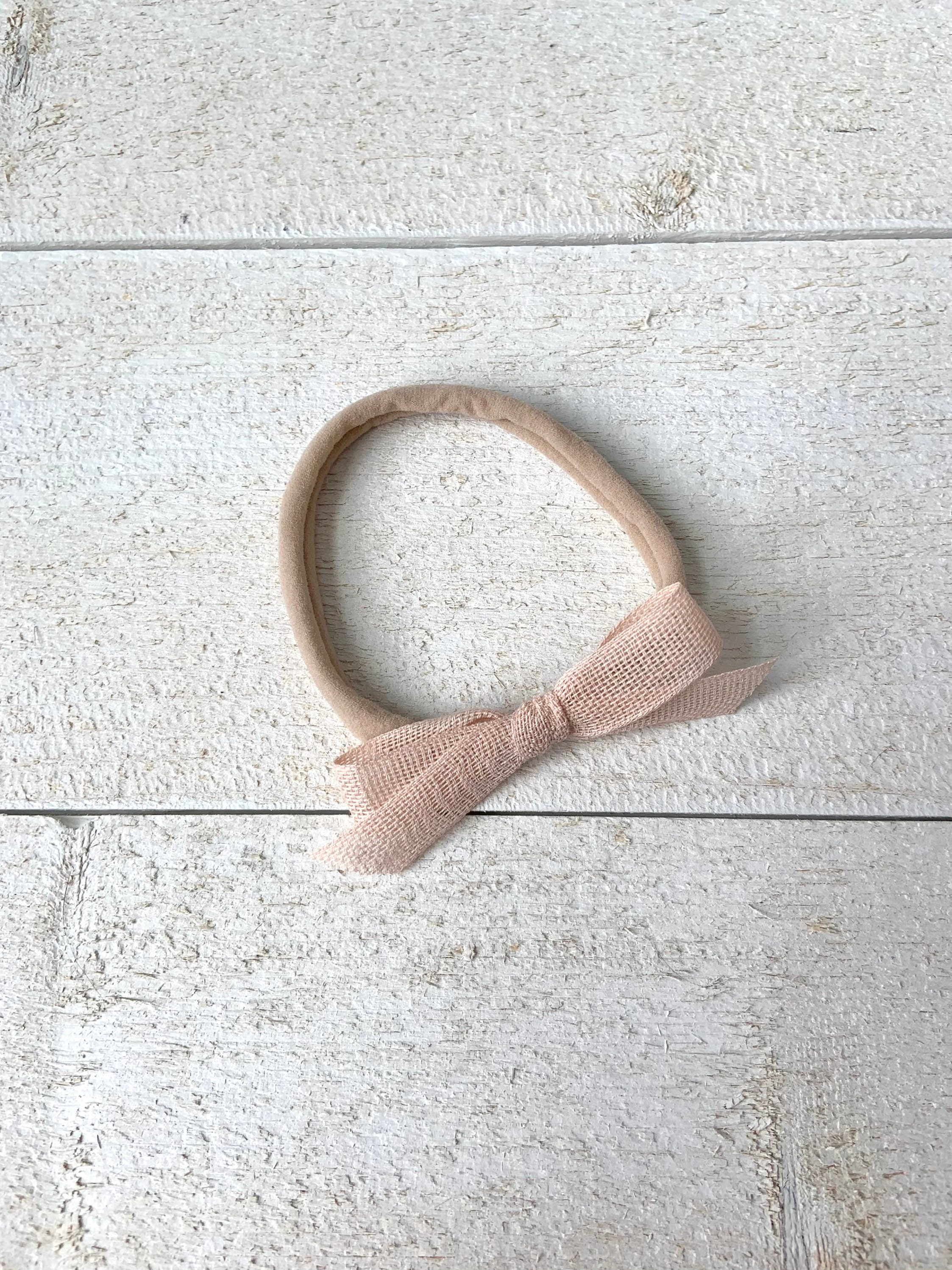 Boho Baby Headbands Linen Cotton Baby Headbands Newborn Etsy