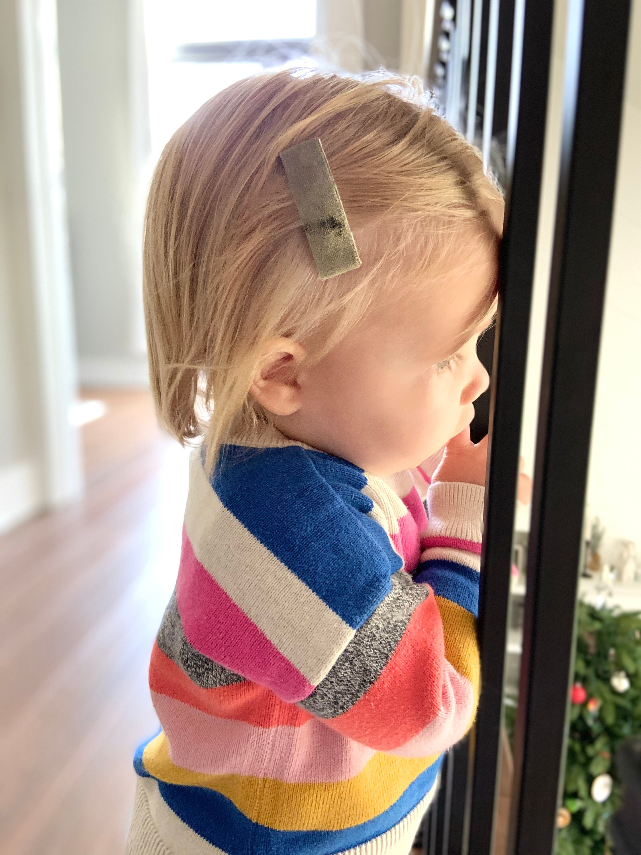 Velvet Hair Clip Barrettes for Fine Hair Toddler Barrette Etsy