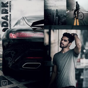 Dark preset, Lightroom presets, Black preset, Moody preset, Instagram presets, Preset Lightroom, Lifestyle presets, Cinematic presets