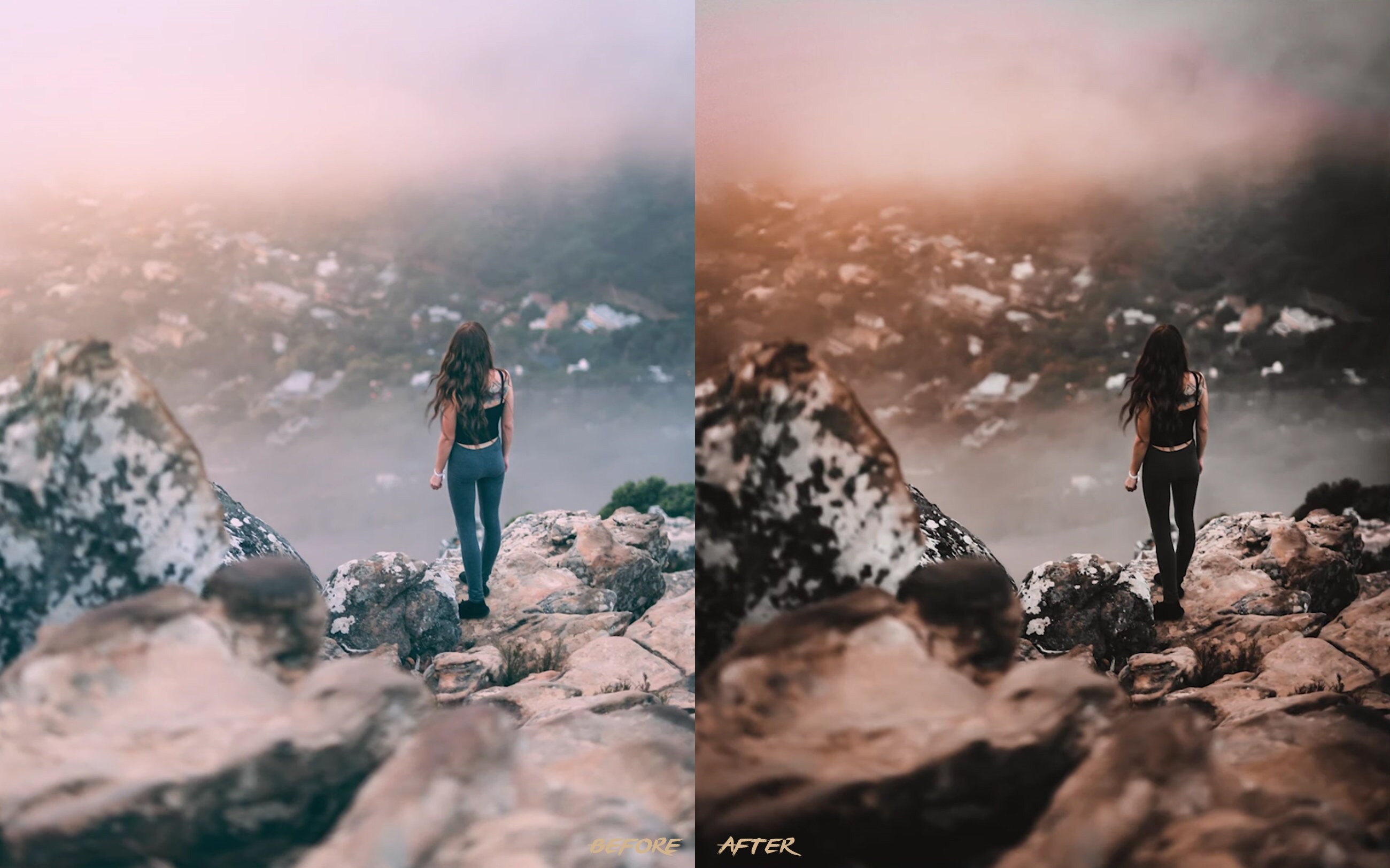 Dark Brown Lightroom preset Brown preset Lightroom presets Etsy