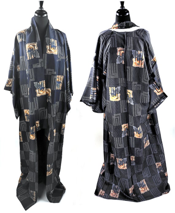 KIMONO - Traditional Maxi Flowy Caftan - Long Warr