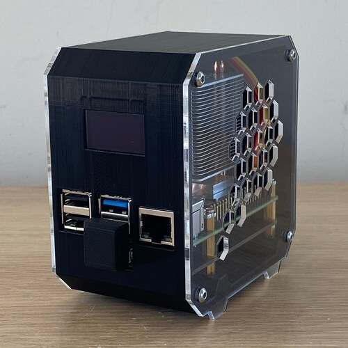 Raspberry Pi 4B SSD Case - Etsy