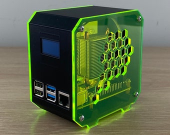 Glow Edition - Raspberry Pi 4B Desktop Computer Case