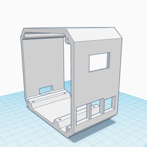 Raspberry Pi 4B Desktop Computer Case Additional 3D Print Files image 3