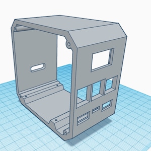 Raspberry Pi 4B UPS Server Case 3D Print Files image 1