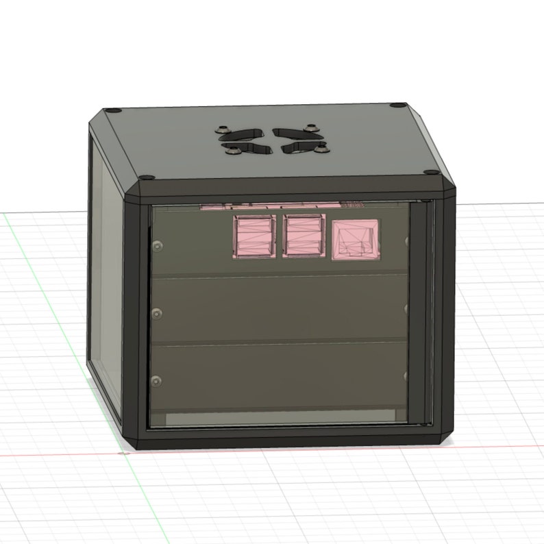 Raspberry pi mini server rack 3d print files etsy australia