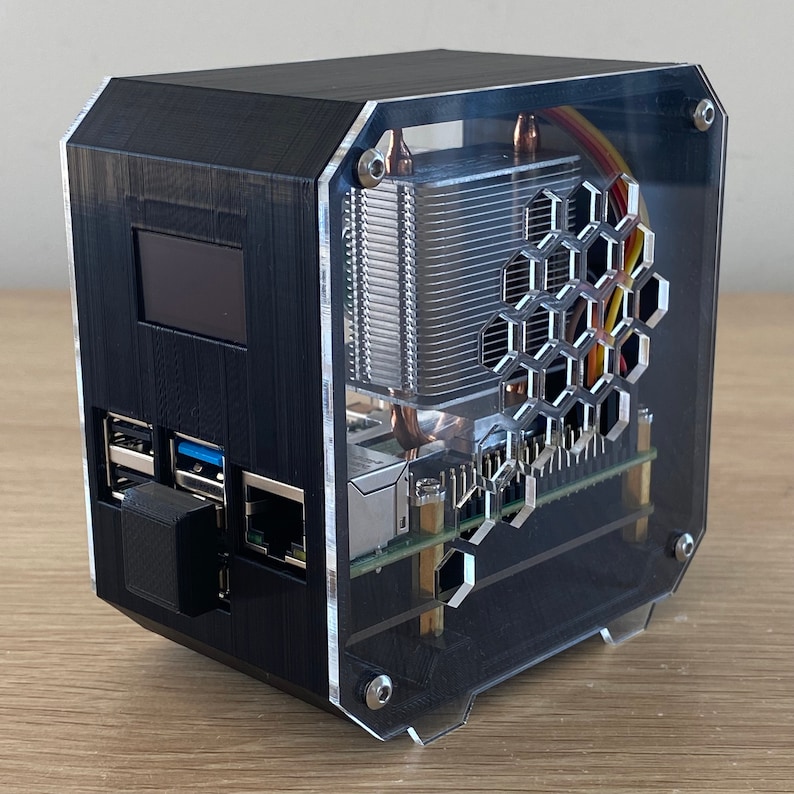 Raspberry Pi 4B SSD Case - Etsy