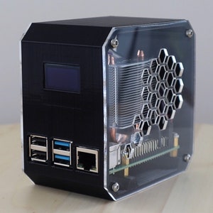 Raspberry Pi 4B Desktop Computer Case