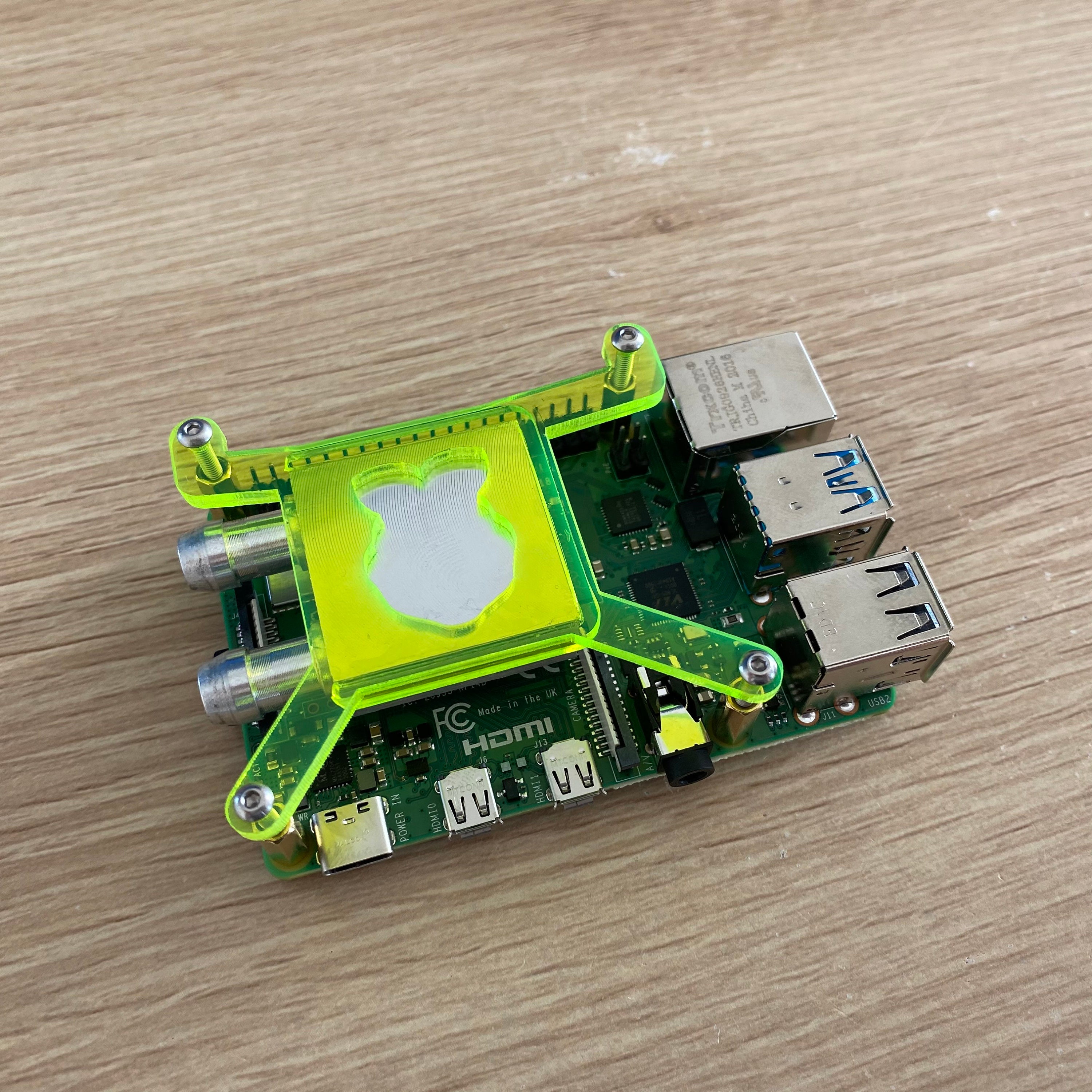 Green Water Cooling Block Kit for Raspberry Pi 4 - Etsy Denmark