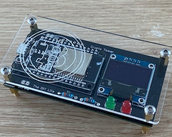 Bitcoin Price Ticker DIY Kit