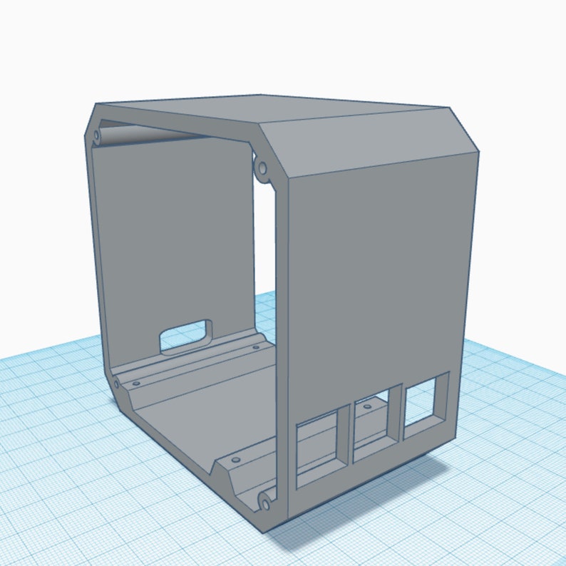 Raspberry Pi 4B Desktop Computer Case Additional 3D Print Files image 2