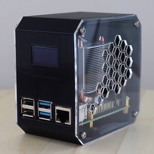 Raspberry Pi 4B Desktop Computer Case Additional 3D Print Files image 6