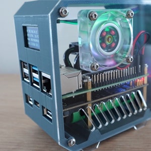 Raspberry Pi 4B UPS Server Case 3D Print Files image 4