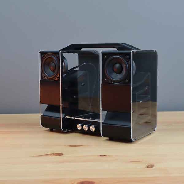 Bluetooth Transmission Line Speaker - 3D Print Files