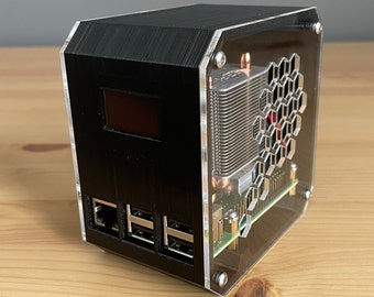 Raspberry Pi 3B Desktop Computer Case