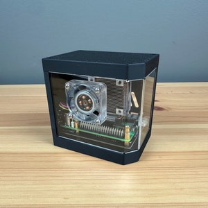 Raspberry Pi 5 Desktop Split SSD Computer Case