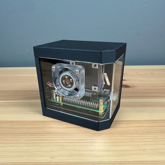 Raspberry Pi 5 Desktop Split SSD Computer Case - Etsy