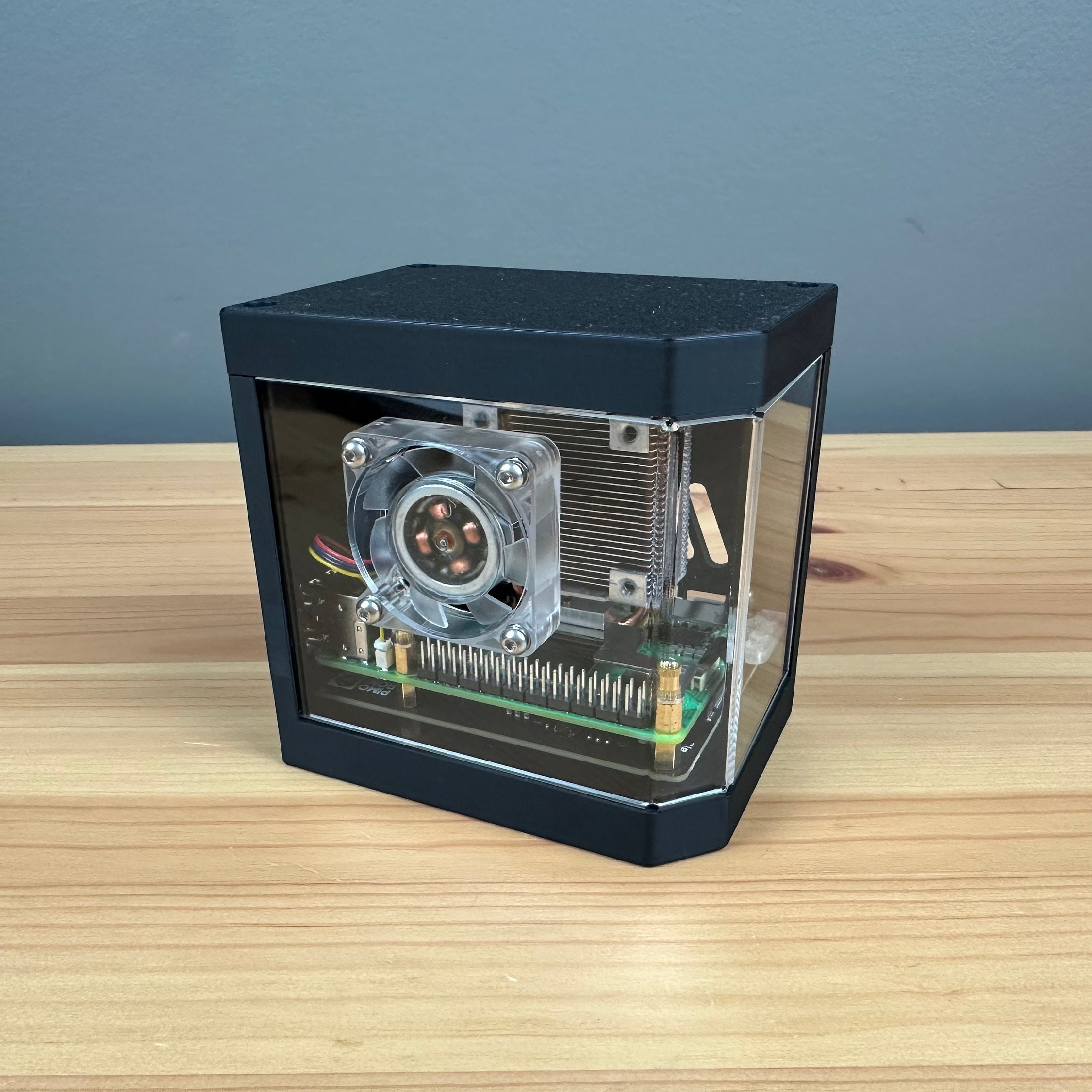 Raspberry Pi 5 Desktop Split SSD Computer Case - Etsy