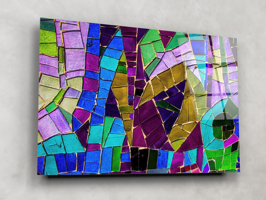Tempered Glass Wall Artstained Glass Wall Artprinting Wall Artmodern