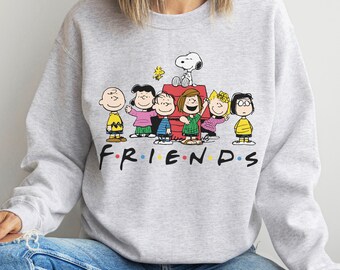 Peanuts gang sweatshirt Clearance