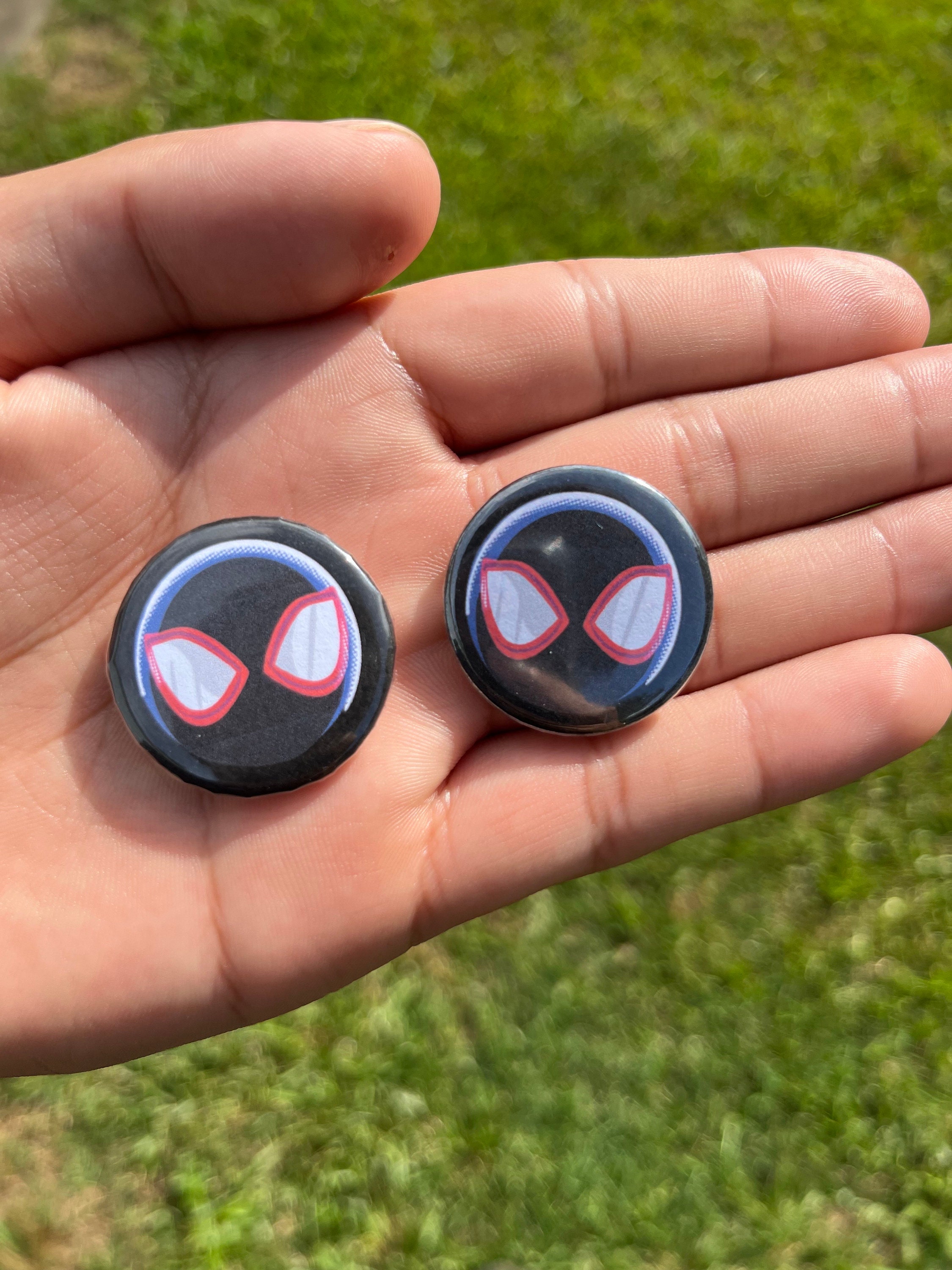 Miles Morales - Spider-man Across the Spiderverse - 1.25”- Pins - Etsy