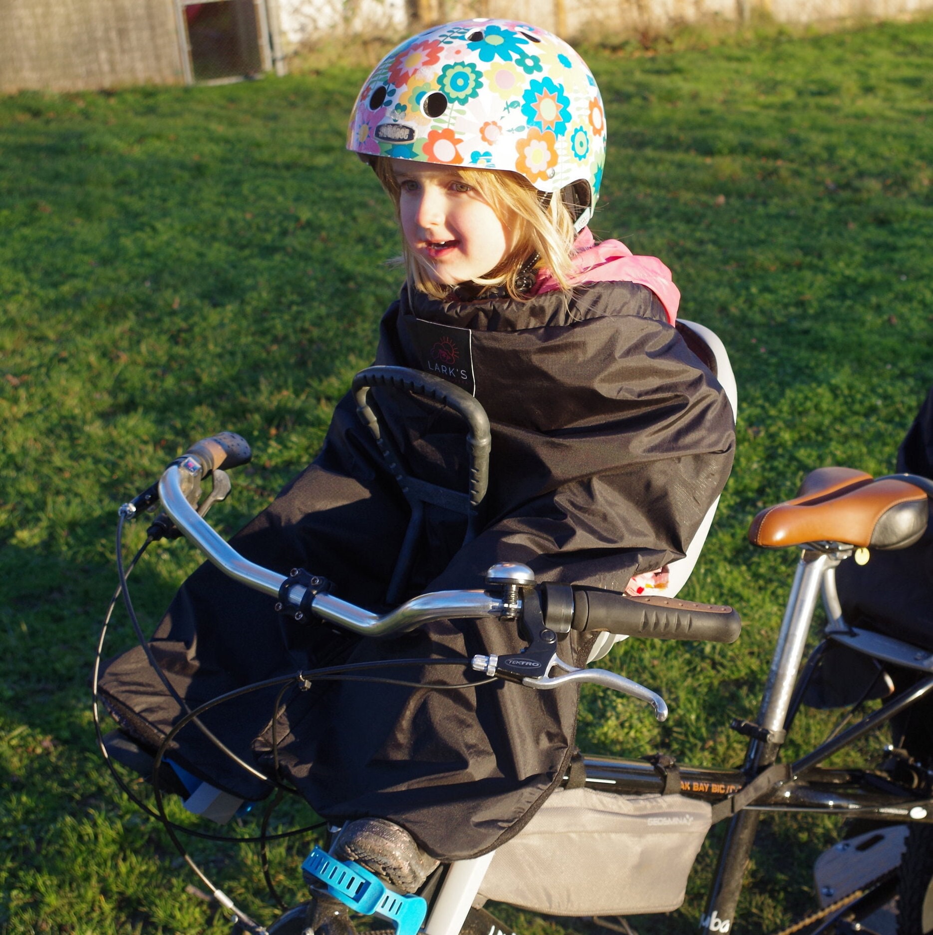 Protection hiver pour siège vélo enfant - Bobike