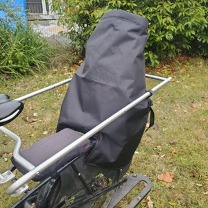 The Winter Wren/Taller Winter Wren - Waterproof, Fleece Lined Attachable Blankets for Cargo Bike kids. (USA tariffs included in price)