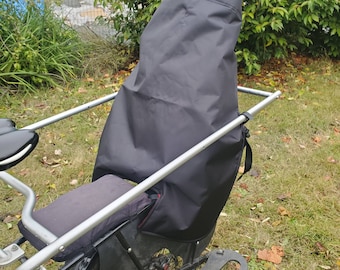 The Winter Wren - Waterproof, Fleece Lined Attachable Blankets for Cargo Bike kids. (USA tariffs included in price)