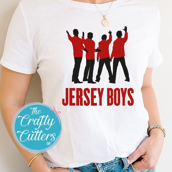 Jersey Boys SVG, Silhouette, SVG Cutting File, Digital Download, Circut, vinyl decal, PNG, Jpg, Musical, Cut File, Theatre, Jersey Boys, Her