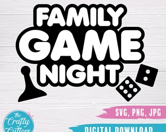 Download Game Night Svg Etsy