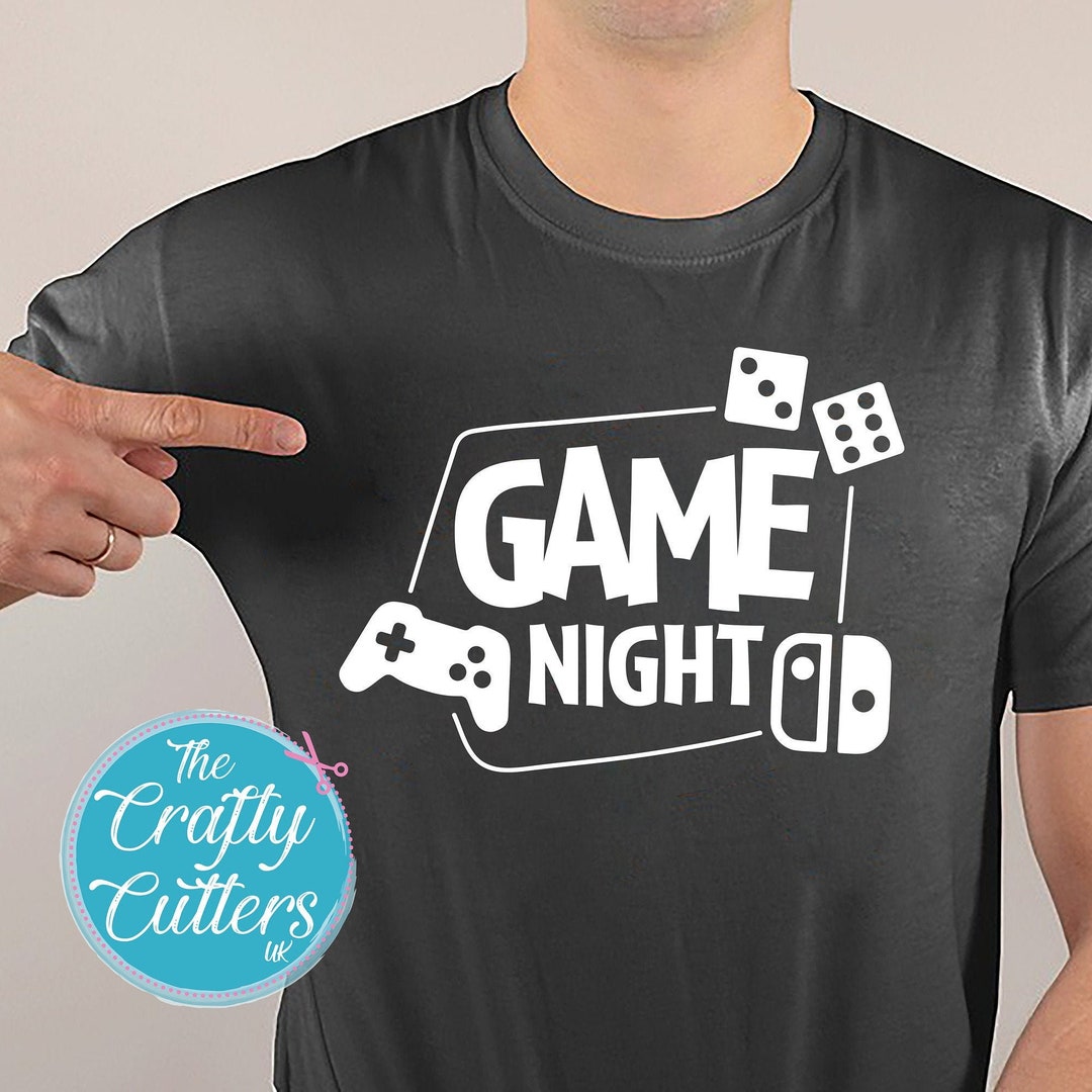 Games Night SVG SVG Cutting File Game Night Digital - Etsy