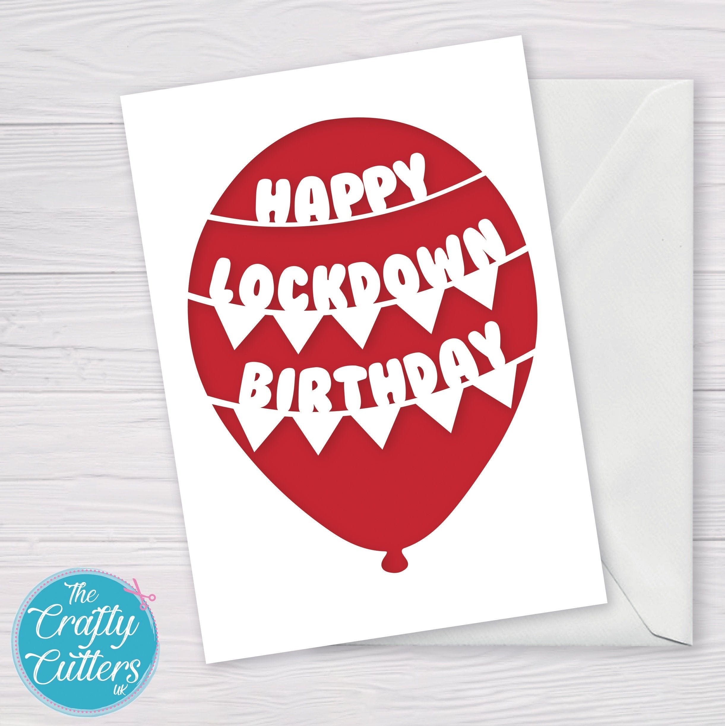 Happy Lockdown Birthday Card A5 Card Hight Quality Card Etsy