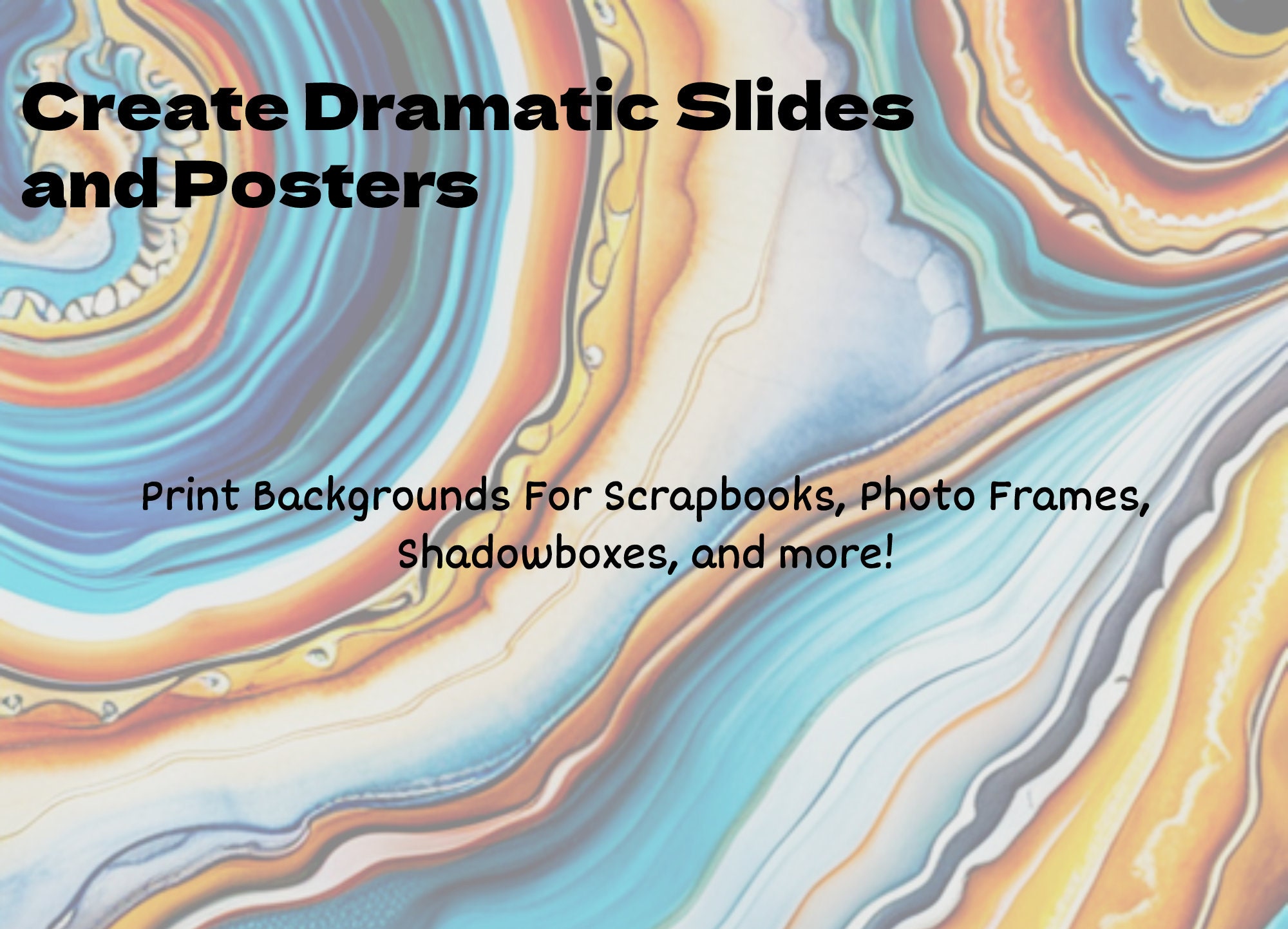 Agate Digital Paper Pack Digital Download 4 Original - Etsy