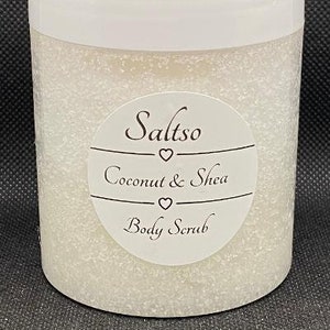 Coconut and Shea 10 oz Body Scrub