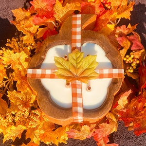 Pumpkin Dough Bowl 100% Soy Candle