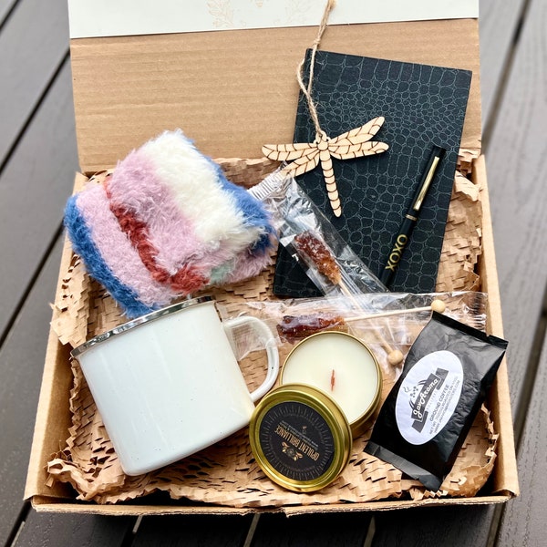 Hug in A Box, Gift for Her, Extra Cozy box, Birthday Box for Her, Mom, Long Distance Friend Gift, Loved Gift