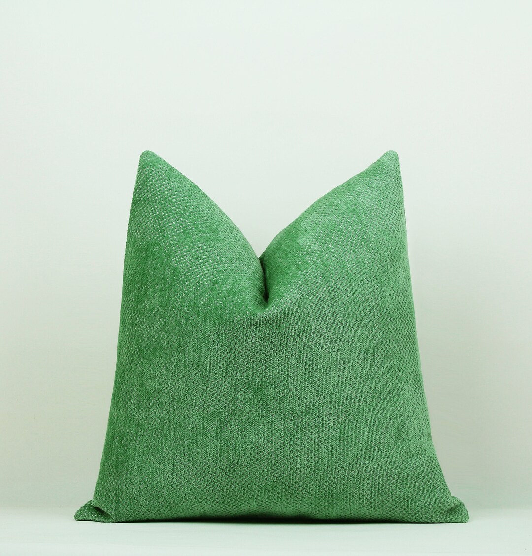 Green Pillow Cover Velvet Fabric Throw Pillow Cover,green Cream