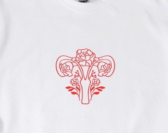 Uterus Shirt | Roe v Wade Shirt | Feminist Shirt | Pro Choice Sweatshirt | Reproductive Rights Shirt | Feminist Gift | Gifts For Women