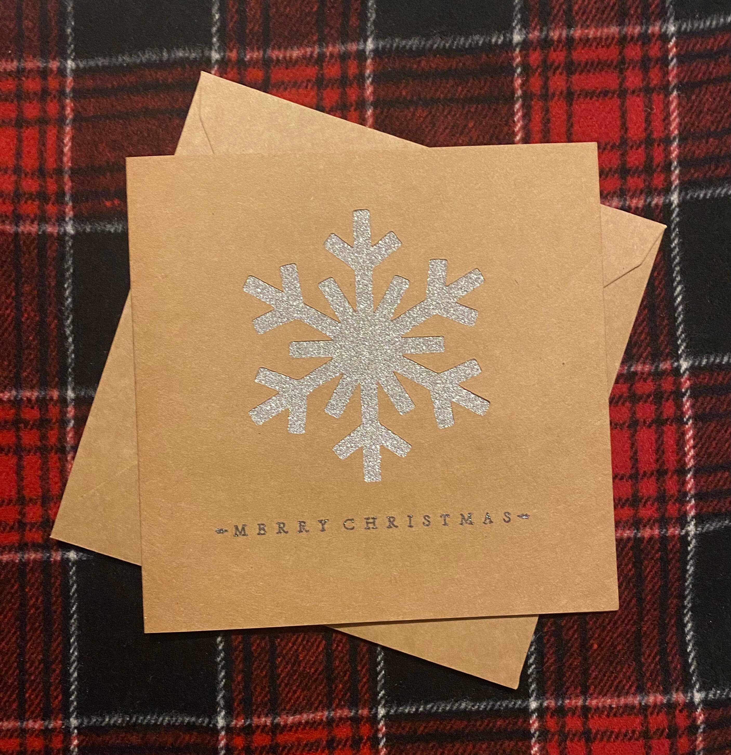 Glitter Christmas Cards 