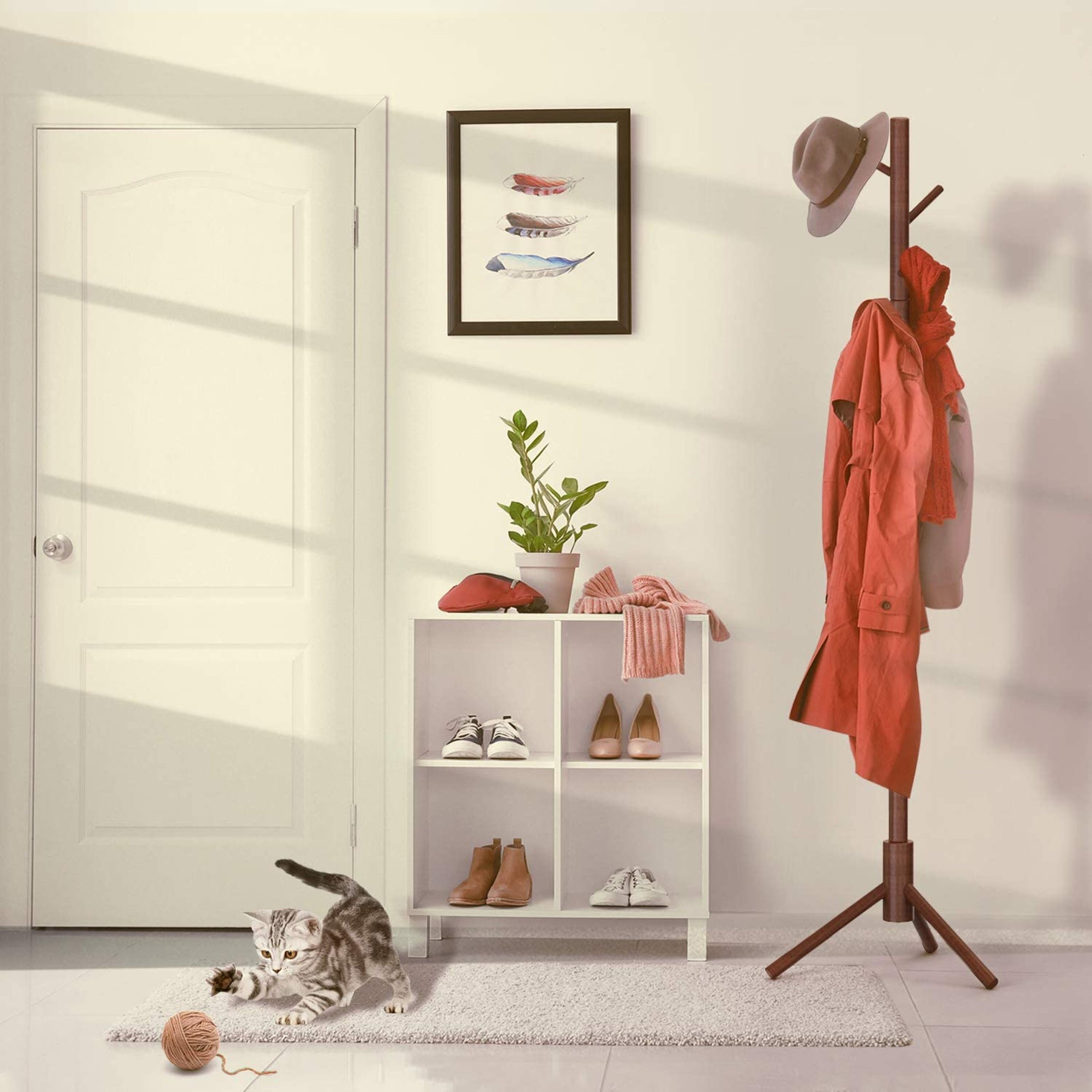 sturdy coat rack stand