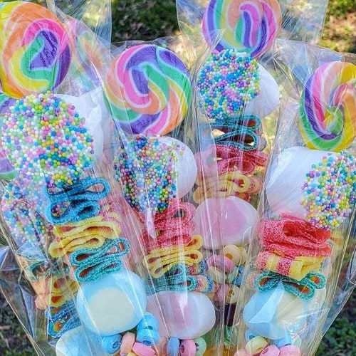 50 Lollipop Candy Kabobs Etsy